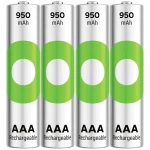 GP Batteries ReCyko micro (AAA) akumulator NiMH 950 mAh 1.2 V 4 St.