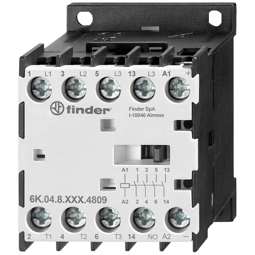 Finder 6K.04.8.024.4712 industrijski relej  3 zatvarač, 1 otvarač 5.5 kW 24 V/AC 12 A    1 St. slika