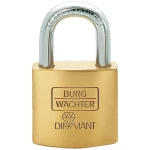 Burg Wächter 17601 lokot 40.00 mm različito zatvaranje   mjedena zaključavanje s ključem
