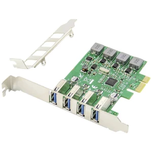 Digitus DS-30226 4 ulaza PCI-Express kartica USB, USB 1.1, USB 2.0, USB 3.0, USB a PCIe slika