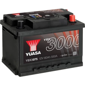 Auto baterija Yuasa SMF YBX3075 12 V 60 Ah T1 Smještaj baterije 0 slika