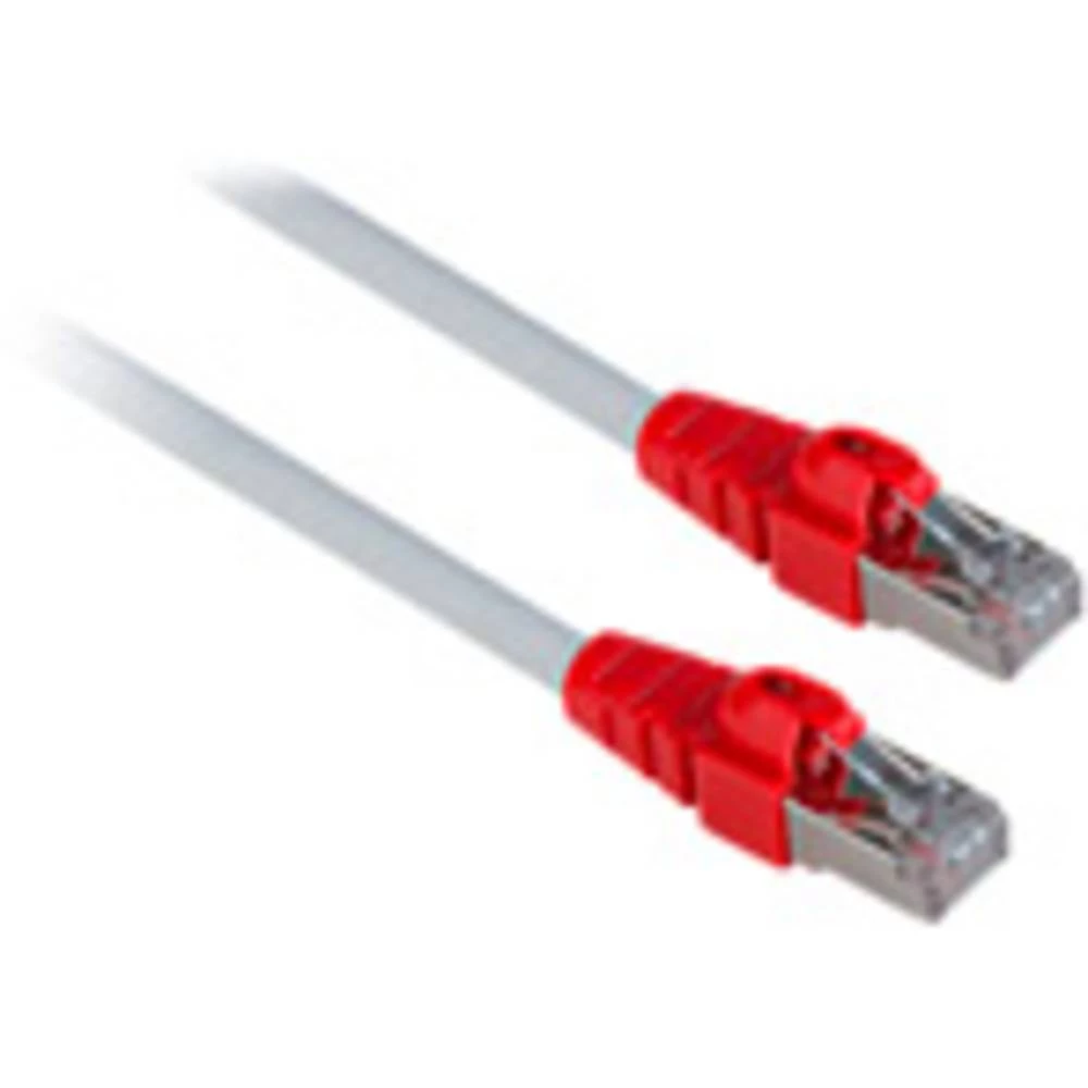 LINDY 47228 RJ45 mrežni kabel, Patch kabel CAT 6 S/FTP 1.50 m bijela  1 St. slika