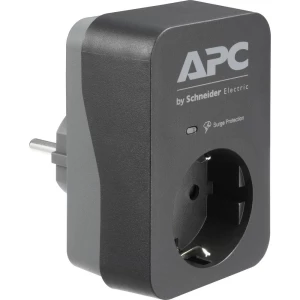 APC by Schneider Electric PME1WB-GR međuutikač sa zaštitom od prenapona crna slika