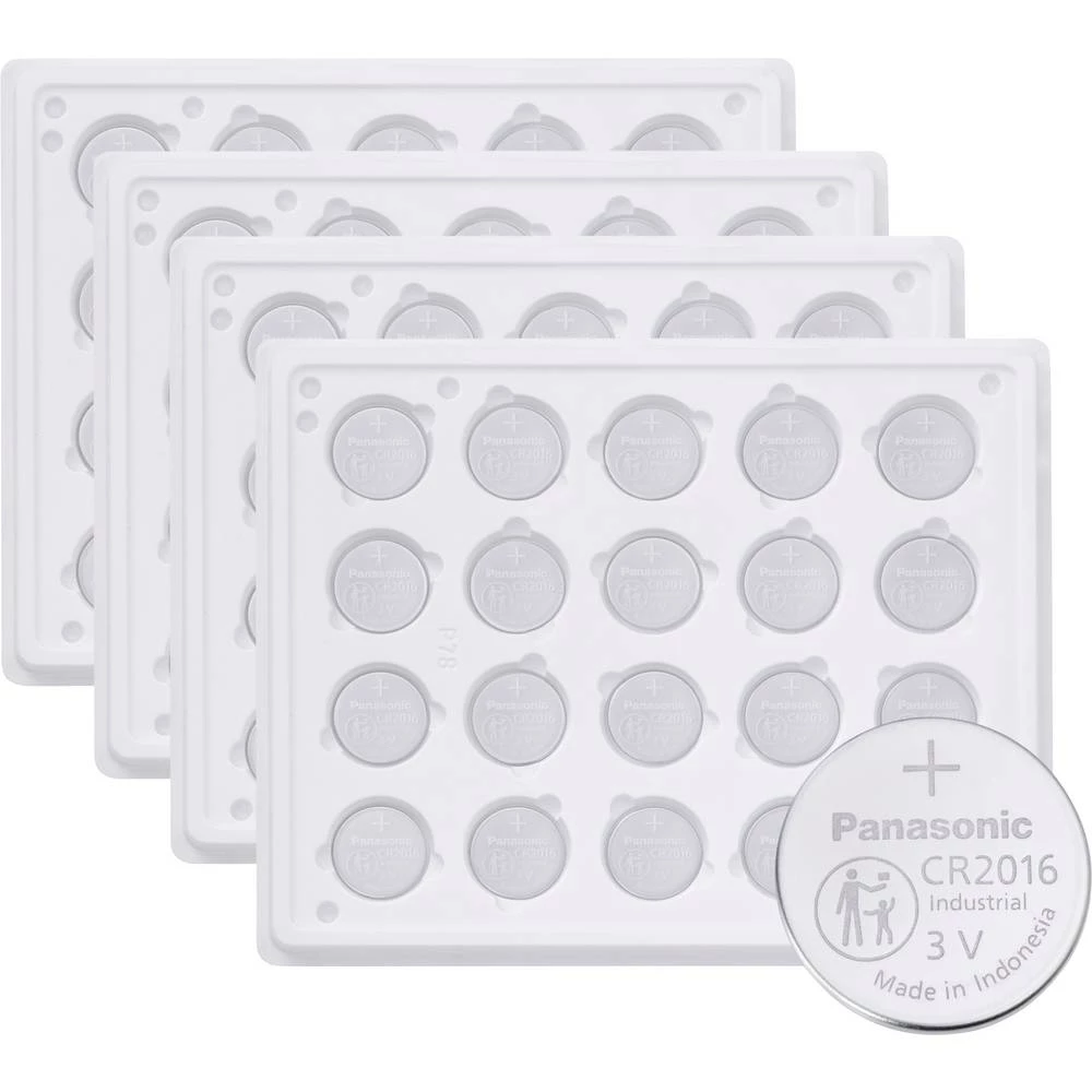 Panasonic gumbasta baterija CR 2016 3 V 800 kom. 90 mAh litijev CR2016 slika