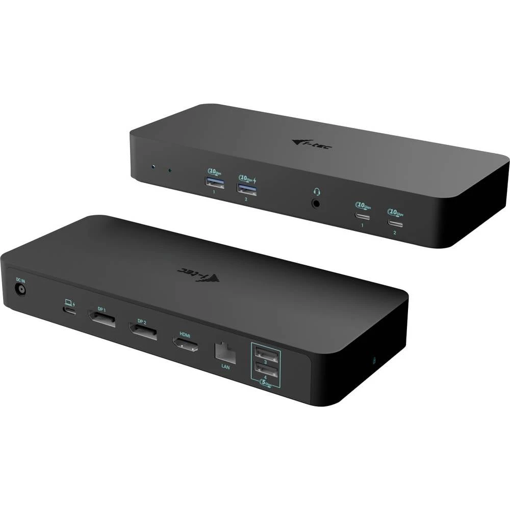 i-tec USB-C® priključna stanica C31INTGTRI4KDOCPD USB-C® Power Delivery, uklj. Kensingtonova brava slika