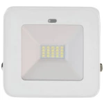 LED vanjski Spotlight s detektor pokreta 10 W Dnevno svjetlo-bijela Müller Licht Pete 21600009 Bijela