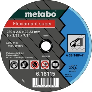 Metabo 616109000 rezna ploča ravna 22.23 mm 25 St. slika