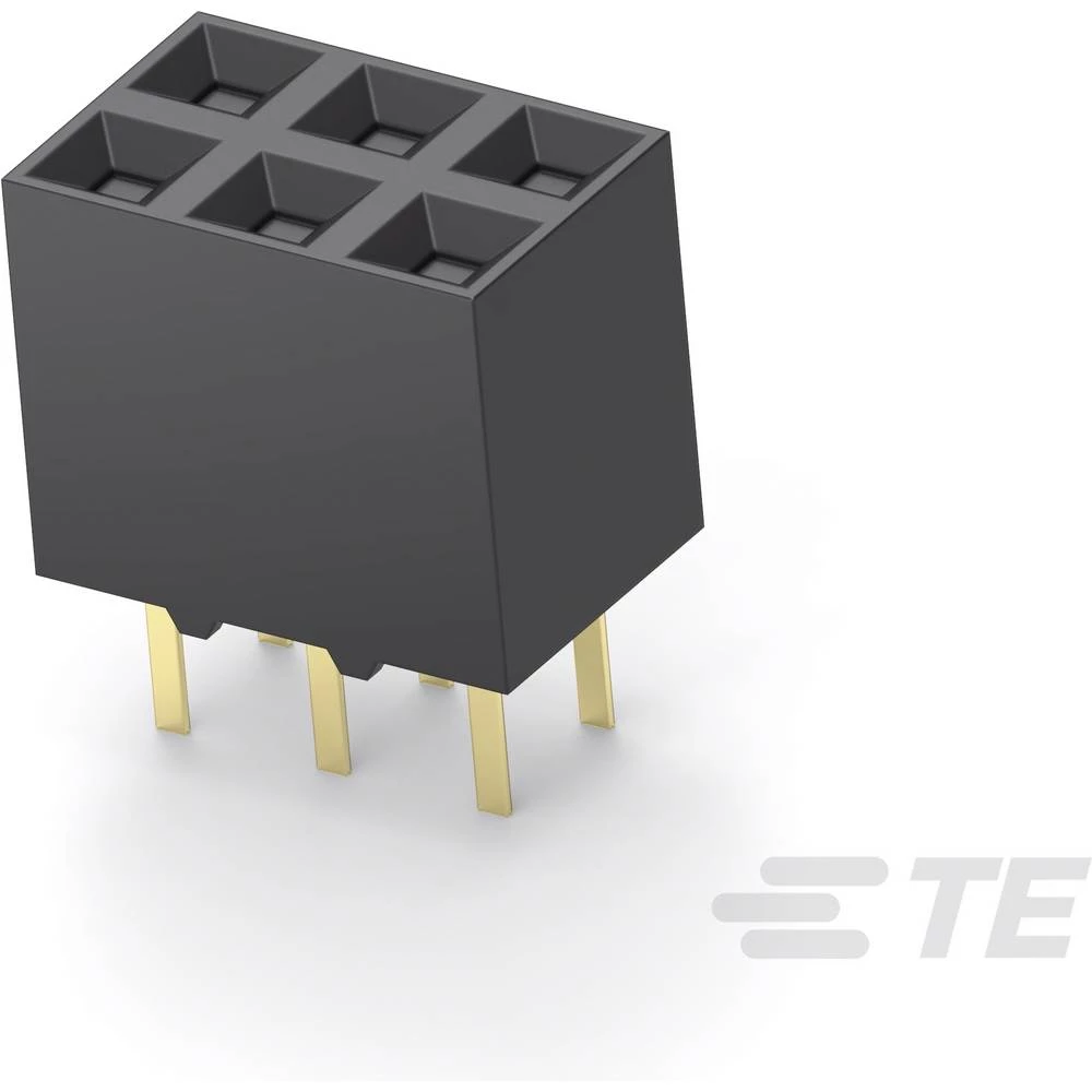 TE Connectivity ugradna standardna letva sa ženskim kontaktima 533034-1 1 St. Tube slika