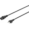 Sygonix SY-5042720 rashladni uređaji priključni kabel crna 2.00 m slika