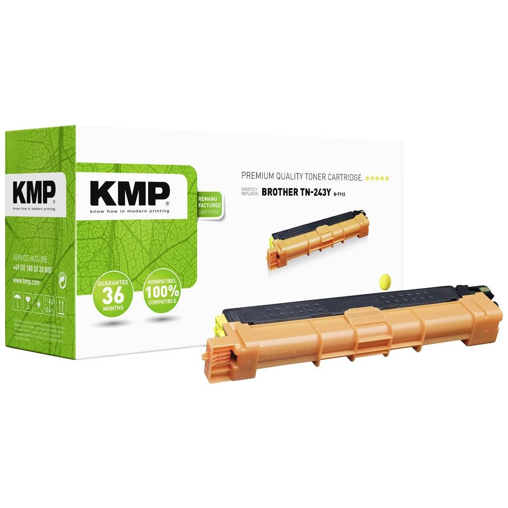 KMP toner zamijenjen Brother TN243Y kompatibilan žut  B-T112 slika