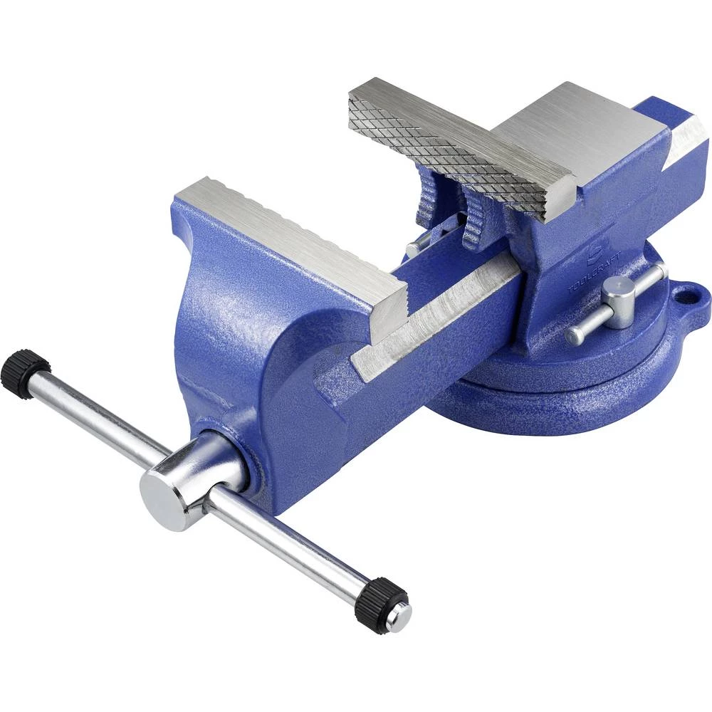 TOOLCRAFT škripac TO-10398738 Širina čeljusti: 100 mm Raspon (maks.): 125 mm slika