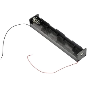 Baterije - držač 3x Baby (C) Kabel (D x Š x V) 146 x 29 x 25 mm MPD BH13CW slika