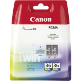 Canon Patrona tinte CLI-36 Original 2-dijelno pakiranje Cijan, Purpurno crven, Žut 1511B018