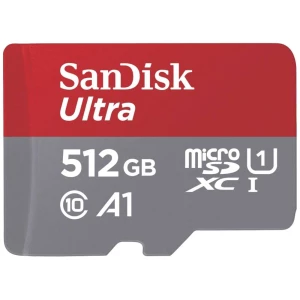 SanDisk microSDXC Ultra 512GB (A1/UHS-I/Cl.10/150MB/s) + Adapter ''Mobile'' microsdxc kartica 512 GB A1 Application Performance Class, UHS-Class 1 slika