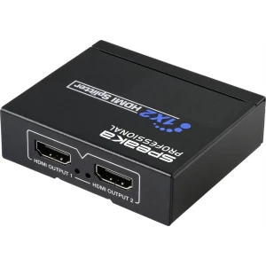 SpeaKa Professional SP-HDS-110 1+2 ulaza HDMI razdjelnik  3840 x 2160 piksel crna slika