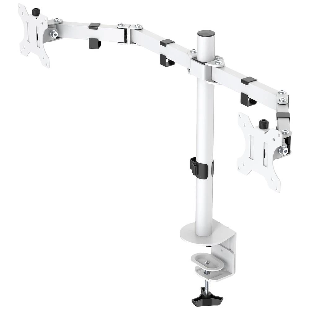 DELTACO GAMING GAM-040-W  stolni nosač za monitor 33,0 cm (13'') - 81,3 cm (32'') vrtljivi nosač, nagibni i okretni slika