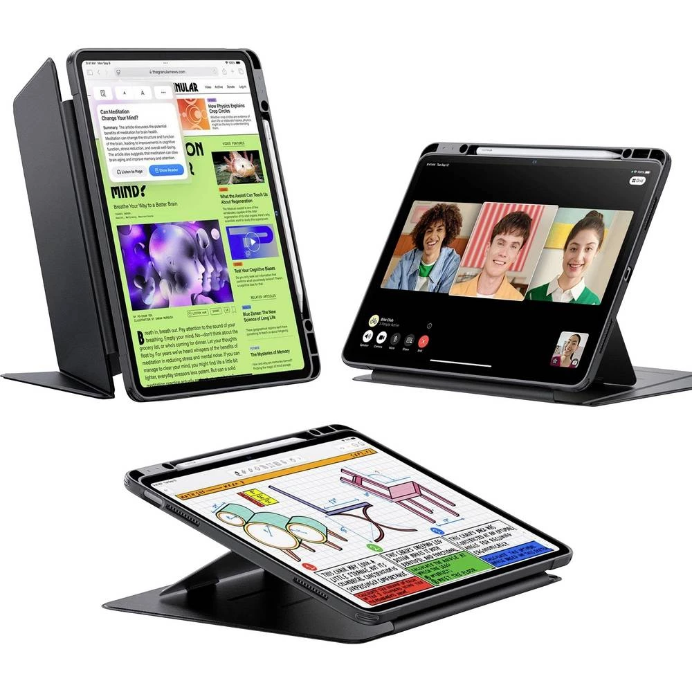 ESR 1B21500103 tablet etui Apple iPad Air 13" (2025 & 2024) 33 cm (13") stražnji poklopac crna slika