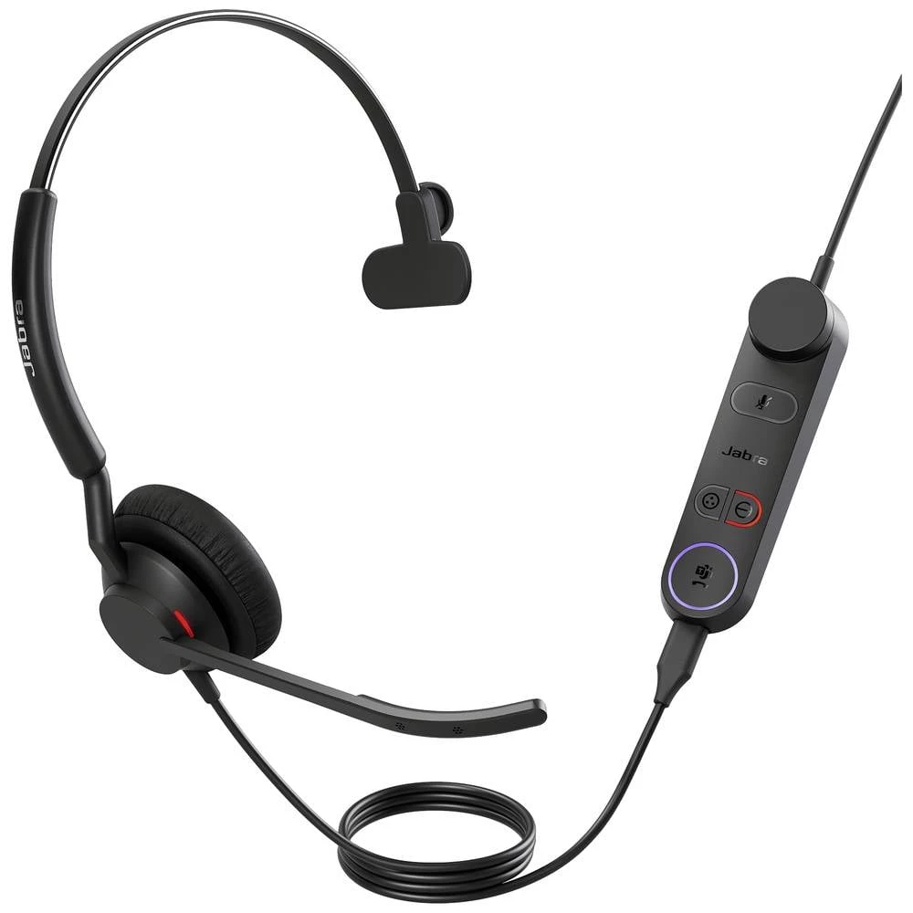 Jabra Engage 50 II telefon Over Ear Headset žičani mono crna slika