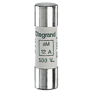 <br>  Legrand<br>  014012<br>  cilindrični osigurač<br>  <br>  <br>  <br>  <br>  12 A<br>  <br>  500 V/AC<br>  10 St.<br> slika
