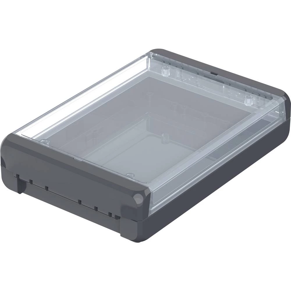 Bopla B 181304 PC-V0-G-7024 Bocube Gehäuse 96024244 univerzalno kućište 191 x 125 x 40  polikarbonat  grafitno-siva (RAL 7024) 1 St. slika