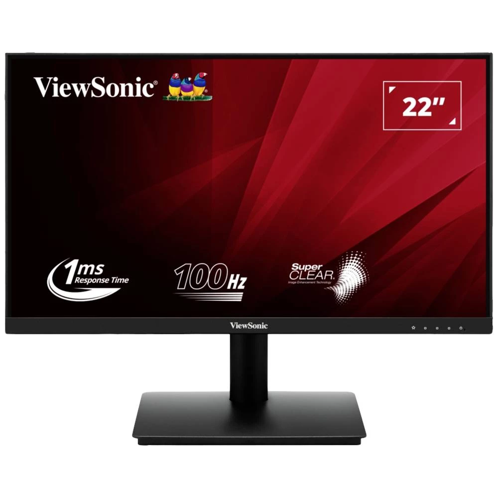 Viewsonic VA220-H LED zaslon Energetska učinkovitost 2021 E (A - G) 54.6 cm (21.50 palac) 1920 x 1080 piksel 16:9 1 ms V slika