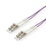 Roline 21158754 staklena vlakna optički spojni kabel LC 7.00 m ljubičasta 1 St.
