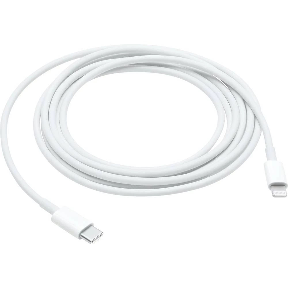 Apple USB kabel USB 2.0 USB-C® utikač, Apple Lightning utikač 2.00 m bijela MW2R3ZM/A slika